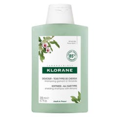 Klorane Almond Shampo With Almond Milk Tous types de cheveux 200 ml