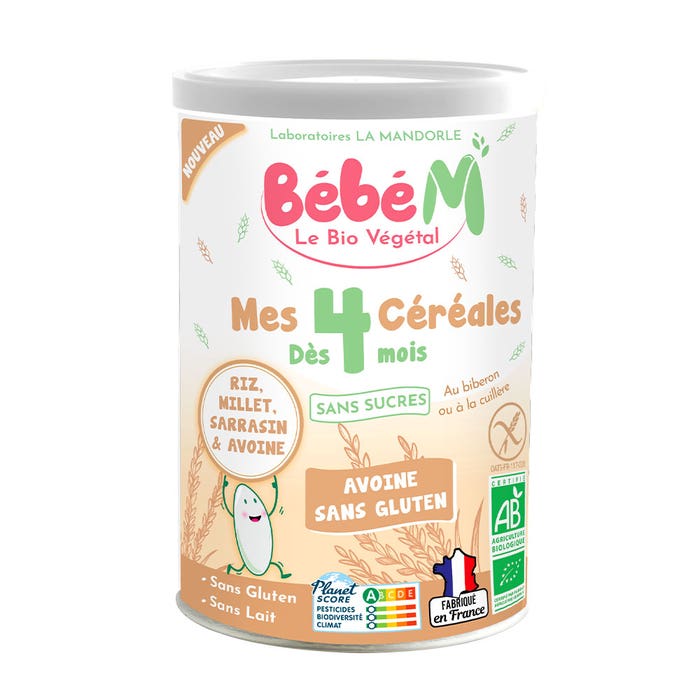 La Mandorle My 4 Bioes Cereals From 4 Months 220g