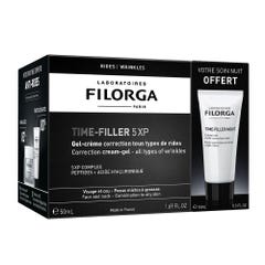 Filorga Time-Filler Giftboxes Gel-Cream 50ml + Night Cream 15ml 5XP