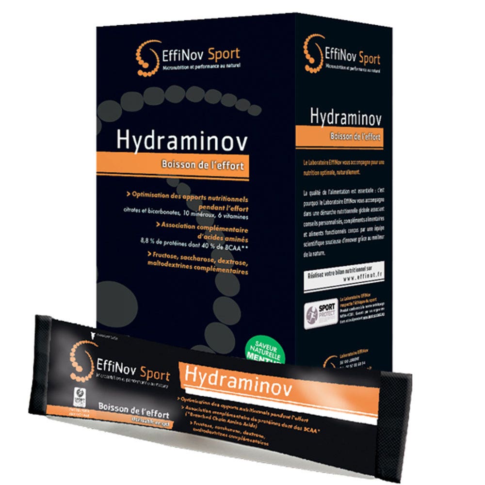 Effinov Nutrition Hydraminov exercise drink Sport 10 sticks