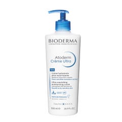 Bioderma Atoderm Ultra Nourishing Cream Normal To Dry Sensitive Skin 500ml