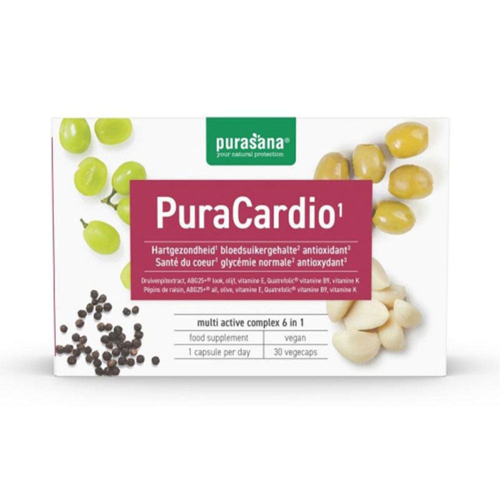 Purasana Puracardio Cardiovascular System 30 Capsules
