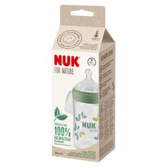 Nuk For Nature Eucalyptus feeding bottle Size M 6 to 18 months 260ml