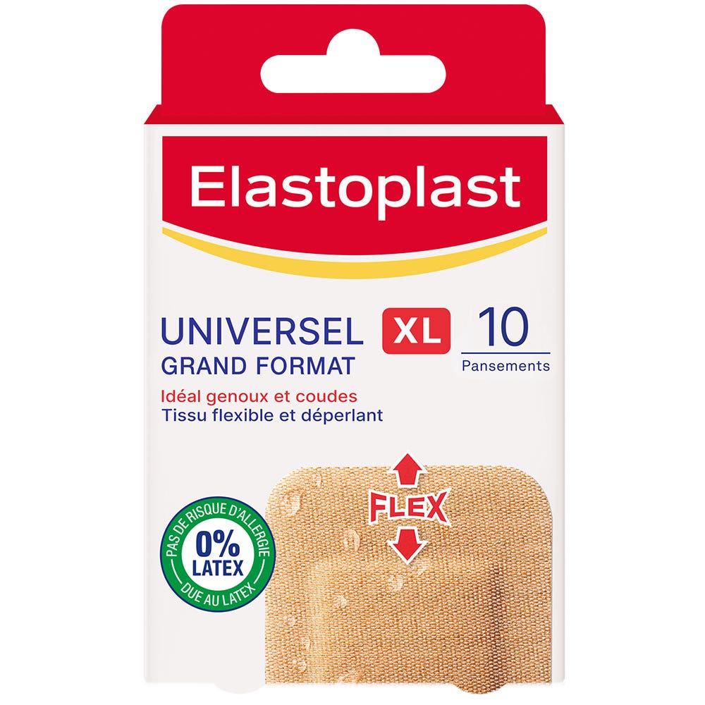 Elastoplast XL Universal Large Plasters x10