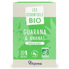 Nutrisante Nutri'sentiels Organic Guarana &amp; Pineapple 20 capsules
