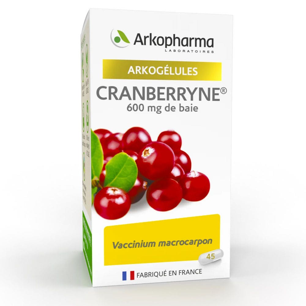 Arkopharma Arkocapsules Arkogelules Cranberryne 600 mg of berries 45 Gélules