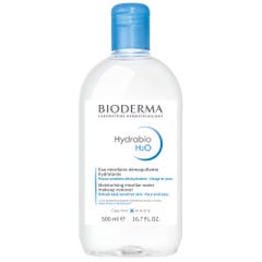 Bioderma Hydrabio H2o Moisturizing Make Up Removing Micelle Solutionsensitive Skins H2O 500ml