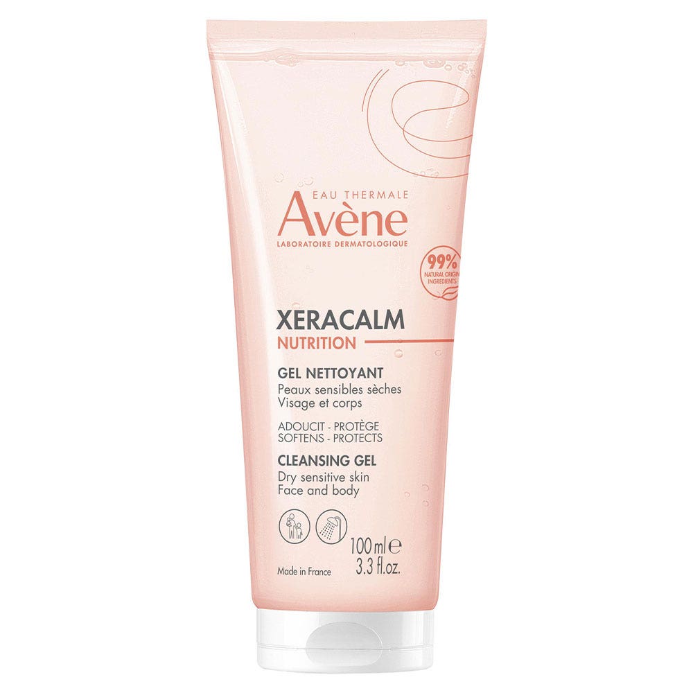 Avène Xeracalm Nutrition Cleansing Gel 100ml