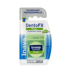 Inava Dentofil Dentofil Fluor Dental Floss 35 M Menthe Fraîche 35m