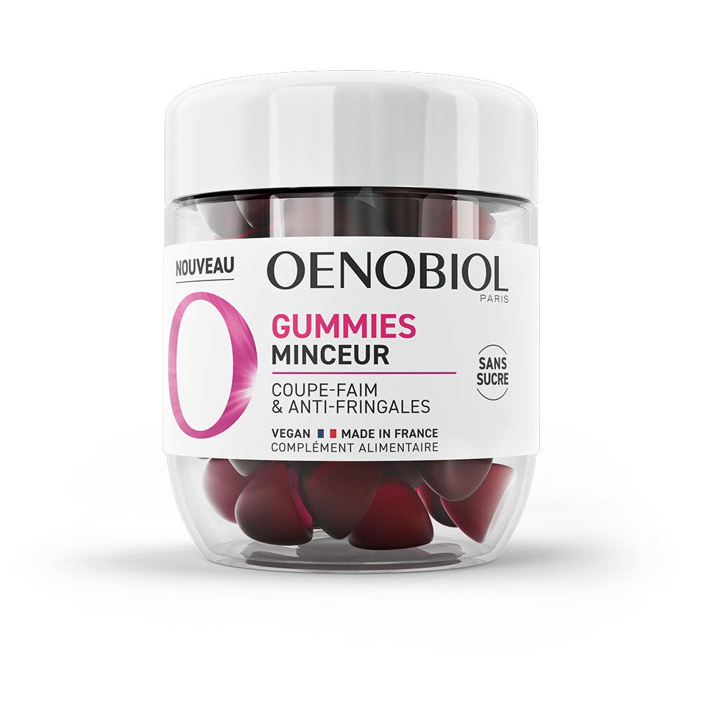 Oenobiol Weight loss food cravings 60 gummies