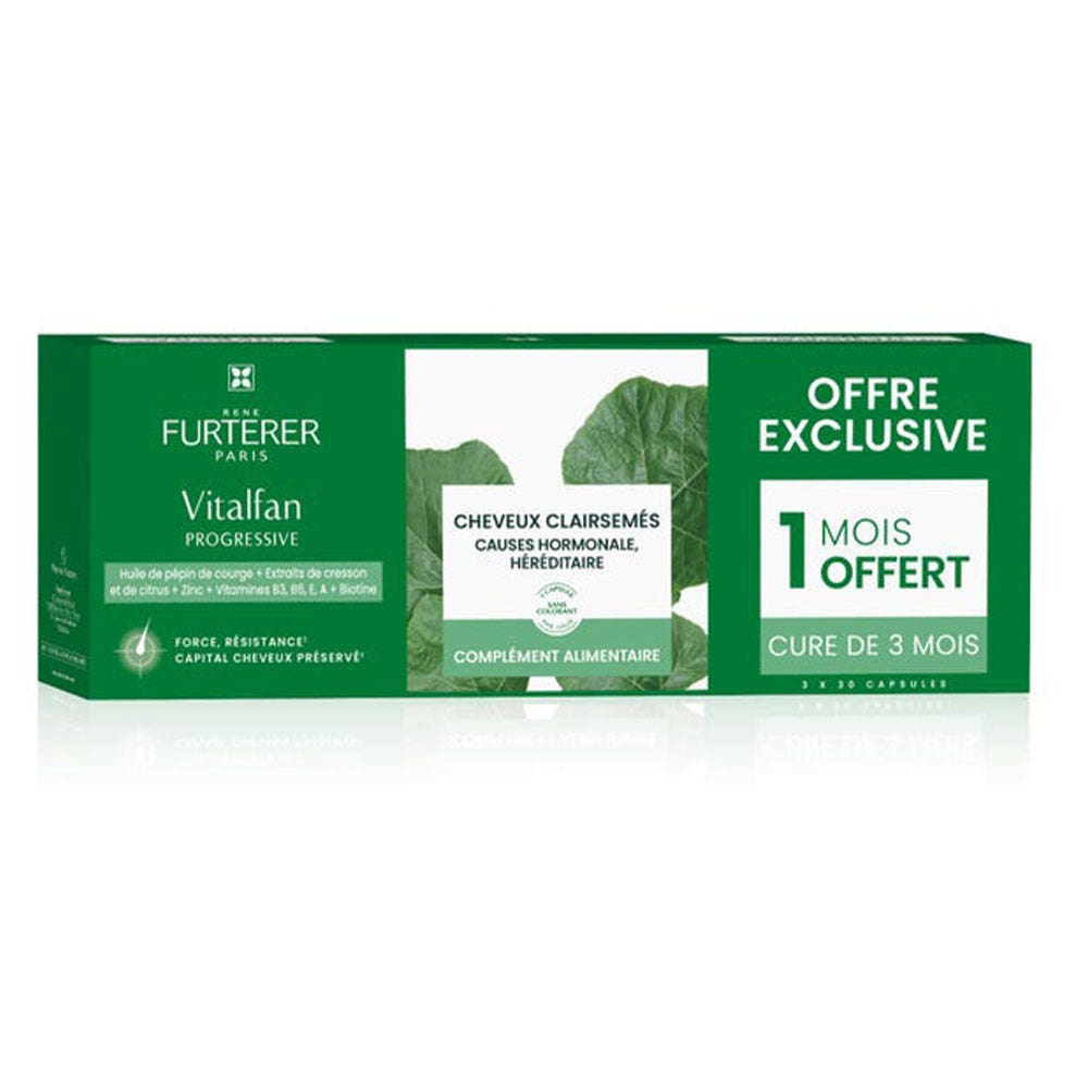 René Furterer Vitalfan Anti-Hair Loss 3x30 Caps