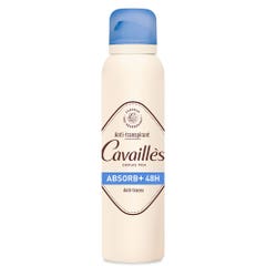 Rogé Cavaillès Absorb + Deodorants Spray Anti-Transpirant Anti-Traces 48H 150ml