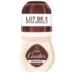 Rogé Cavaillès Dermato L'Homme 48H Roll On Deodorants 2x50ml