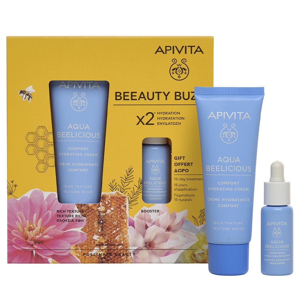 Apivita Aqua Beelicious Rich Texture Comfort Moisturizing Cream ...