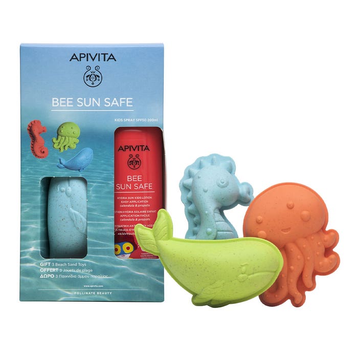Apivita Bee Sun Safe Children's Giftboxes SPF30 & Beach Toys 200ml