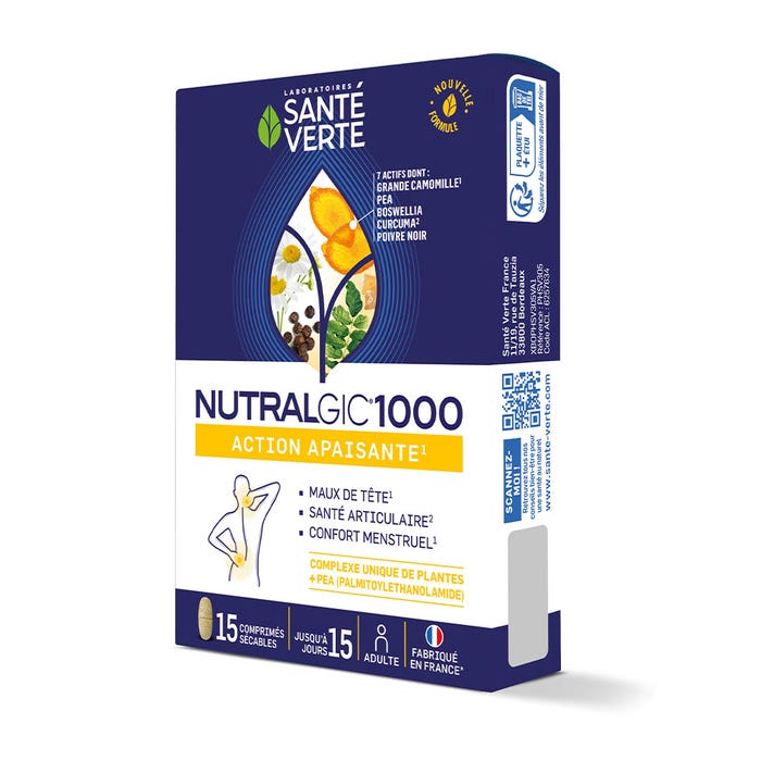 Sante Verte Nutralgic Joint health & menstrual comfort 1000 15 tablets