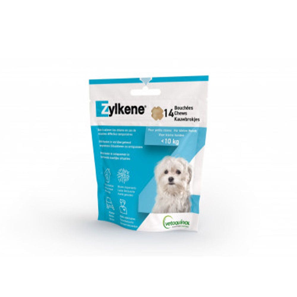 Vetoquinol Zylkène Relaxing effect For Small Dogs &lt;10kg 14 Bites to Chew