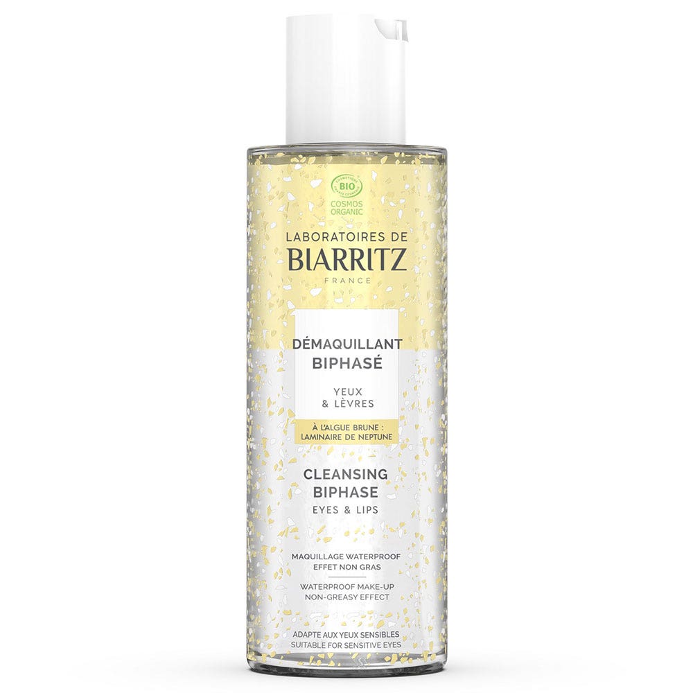 Laboratoires De Biarritz Cleaning Biphasic Cleanser Sensitive Eyes and Lips 125ml