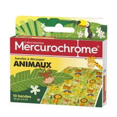 Mercurochrome Animal Cutting Strips x10