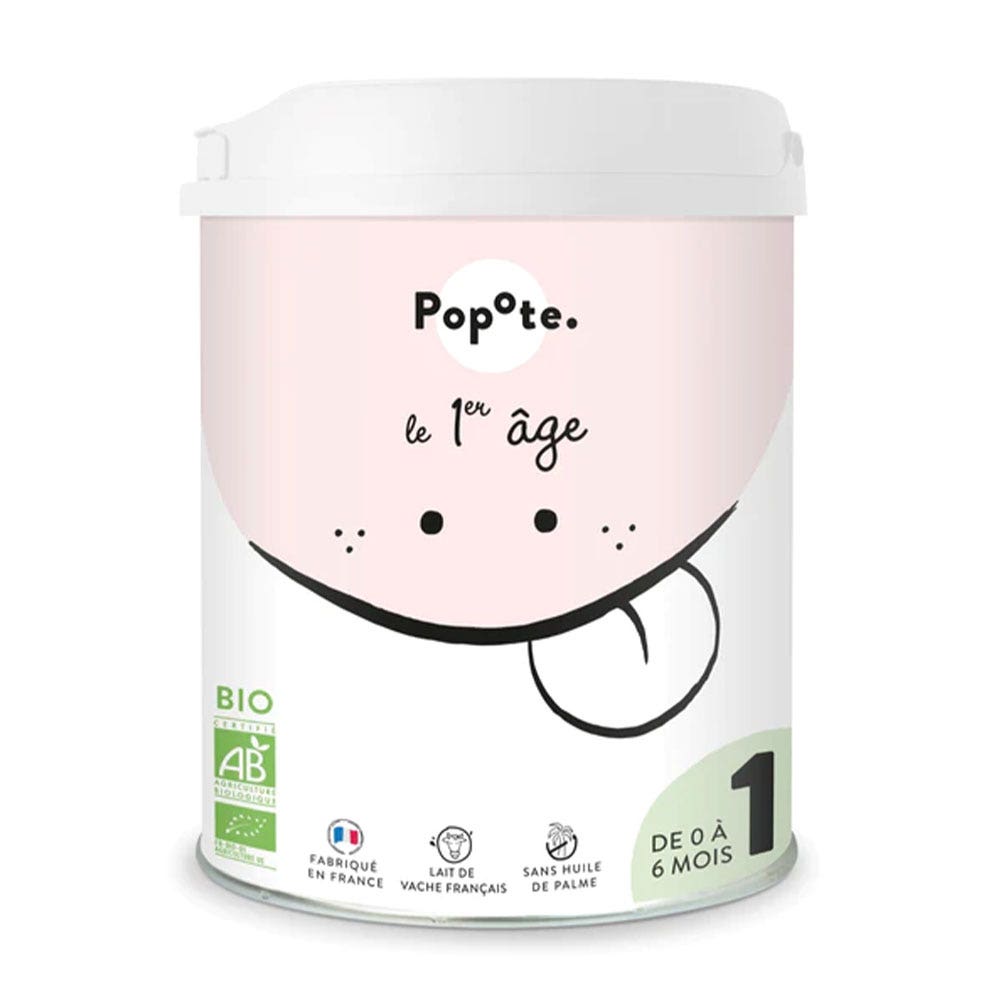 Popote Organic 1st Age Infant Milk 0 to 6 months 400g