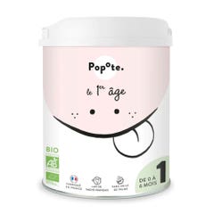 Popote Organic 1st Age Infant Milk 0 to 6 months 800g