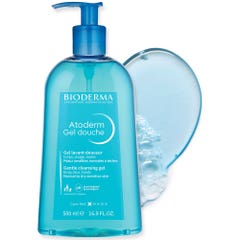 Bioderma Atoderm Ultra-gentle shower gel normal to dry skin Peaux Sensibles Normales à Sèches 500ml