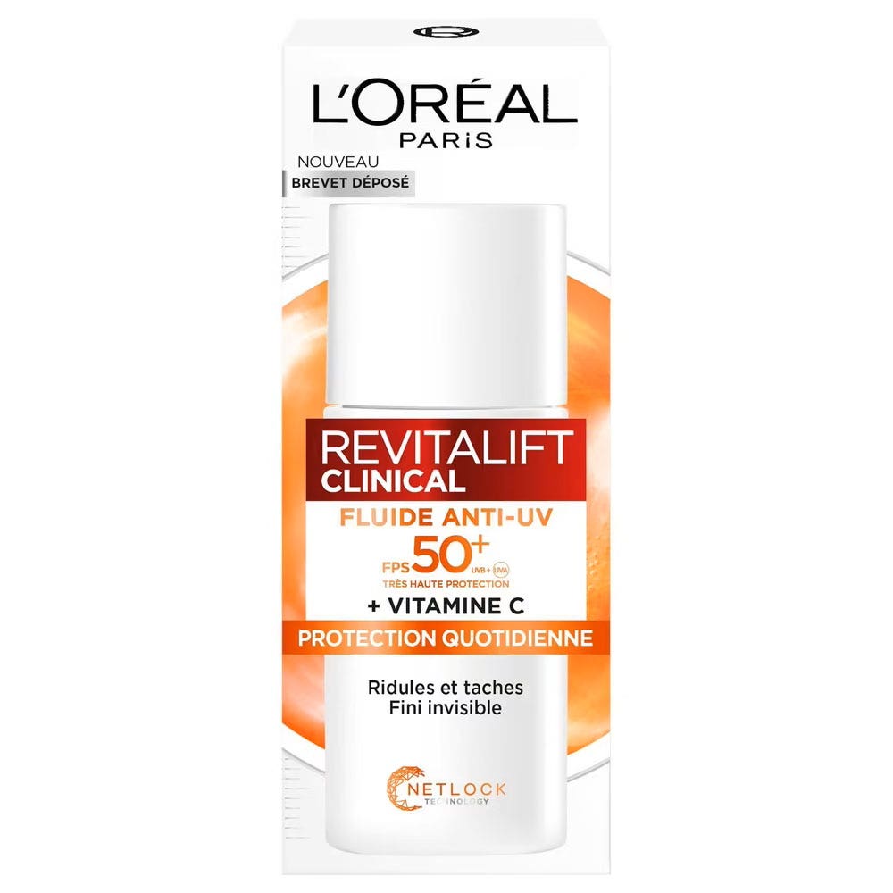 L'Oréal Paris Revitalift Clinical Anti-UV SPF50+ Fluid Vitamin C 50ml