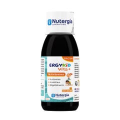 Nutergia Ergykid Vita + Multivitamins Apricot Flavour From 3 Years 150ml