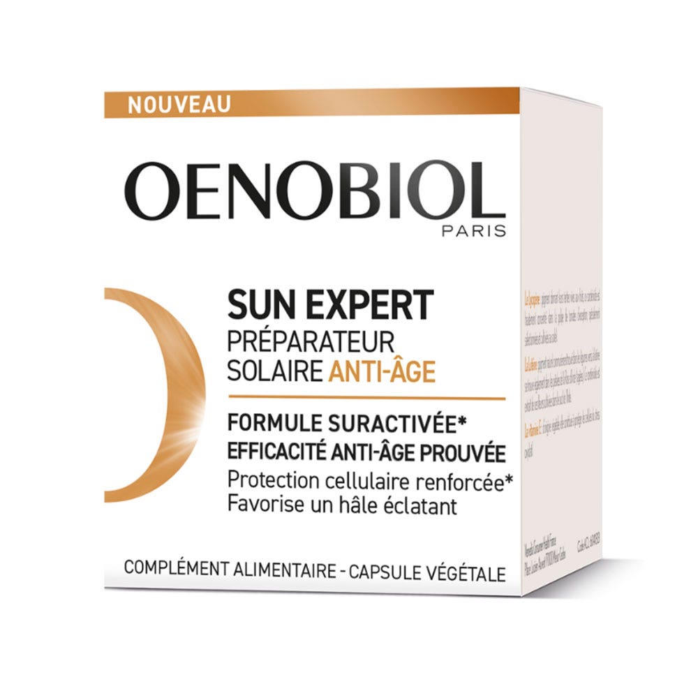 Oenobiol Sun Expert Anti-Aging Sun Preparer 30 Capsules