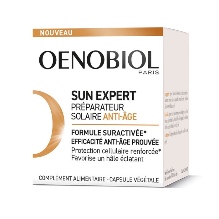 Oenobiol Sun Expert Anti-Aging Sun Preparer 30 Capsules