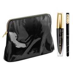 L'Oréal Paris Women's Luxury Kits - Volume Millions de Cils Black Balm Mascara + Perfect Slim Black Eyeliner