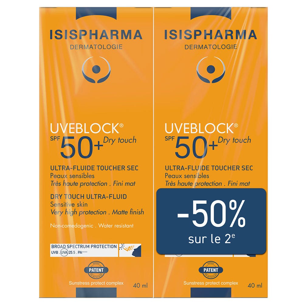 Isispharma Uveblock Ultra Fluid Dry Touch Spf50+ Dry Touch