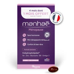 Manhaé Feminite Hormone-free 90 Capsules + 30 Free 120 capsules