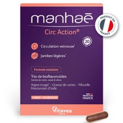 Manhaé Circ Action Venous Circulation 30 capsules