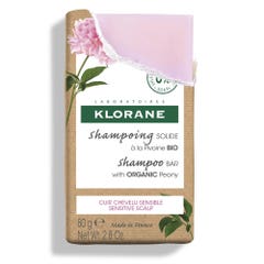 Klorane Pivoine Solide Shampoo Bio 80g