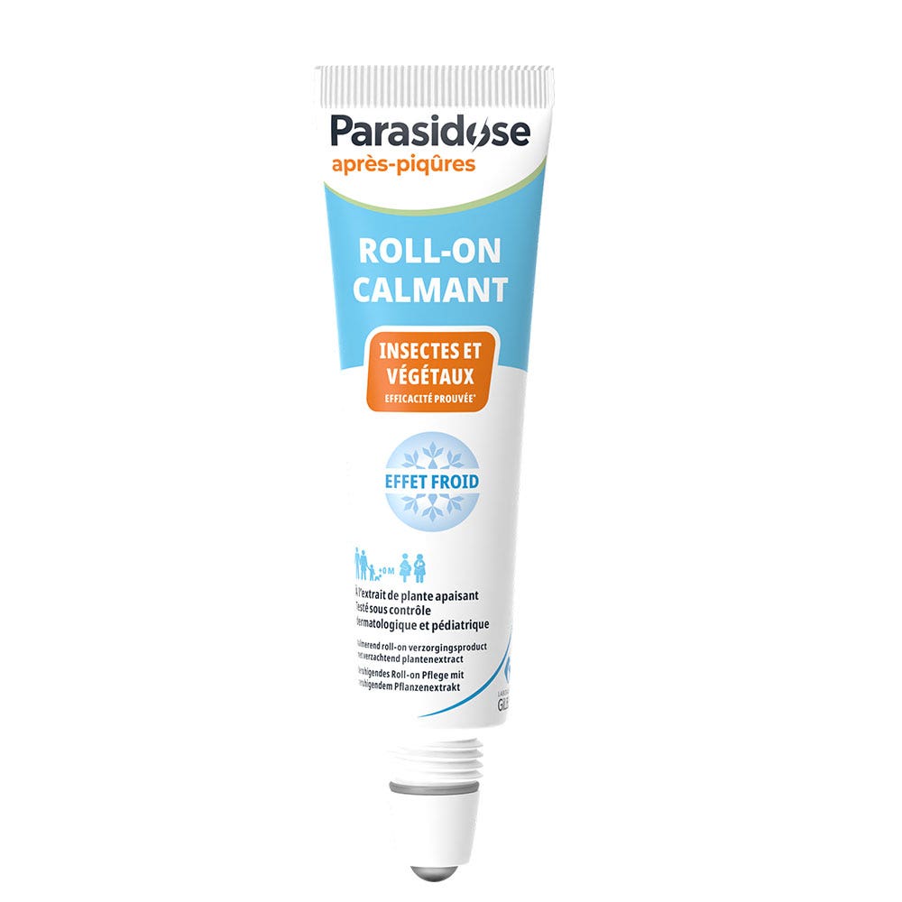 PARASIDOSE Insect and plant calming roll-on Cold effect Après-piqûres 15ml