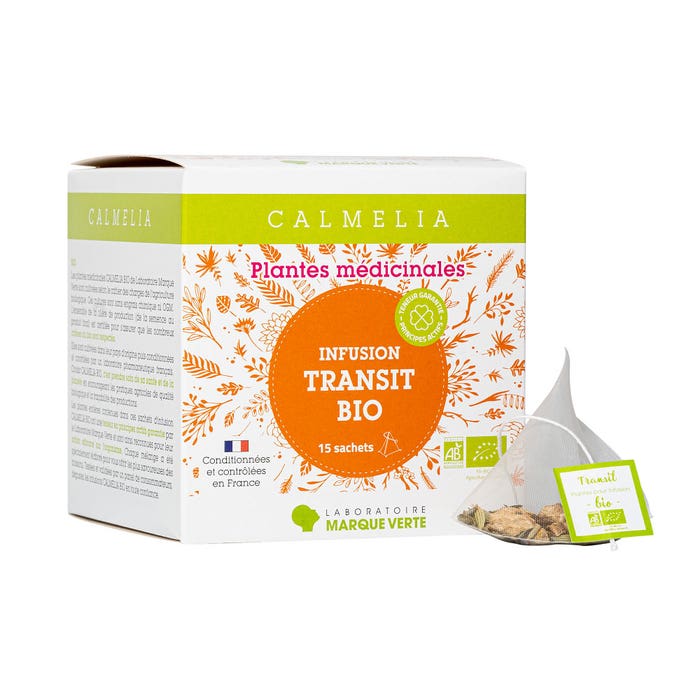 Calmelia Organic Herbal Teas Transit 15 tea bags