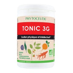 Phytoceutic Tonic 3G Soutien physique et intellectuel 60 tablets