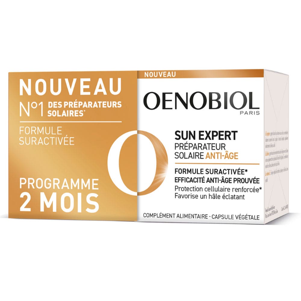 Oenobiol Sun Expert Sun Preparation Youth Capital Preparer 2 x 30 capsules