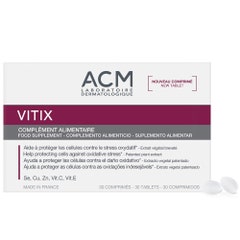 Acm Vitix Supplements Oxidative stress 30 tablets