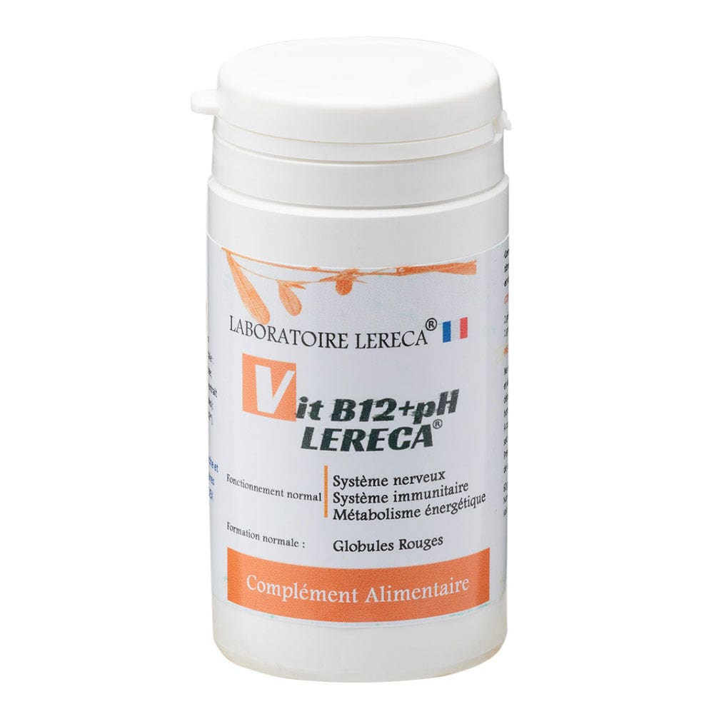 Lereca Gélules de Vitamines B12+pH 60 gélules