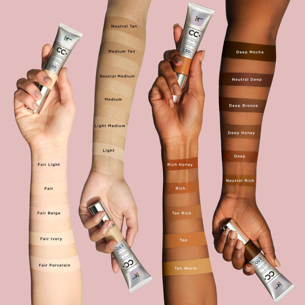 It cosmetics cc cream shades discount