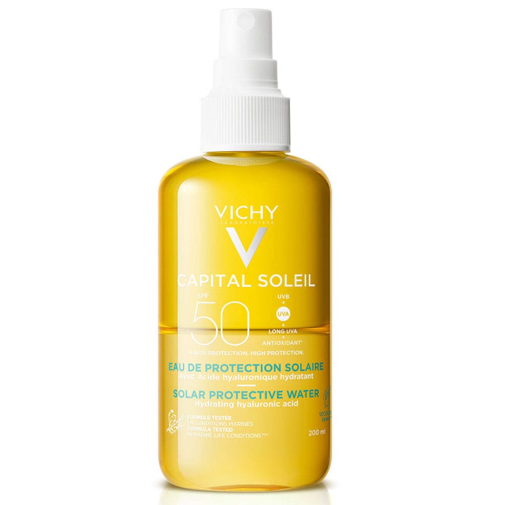 Vichy Capital Soleil Protective Hydrating Suntan Water SPF50 200ml