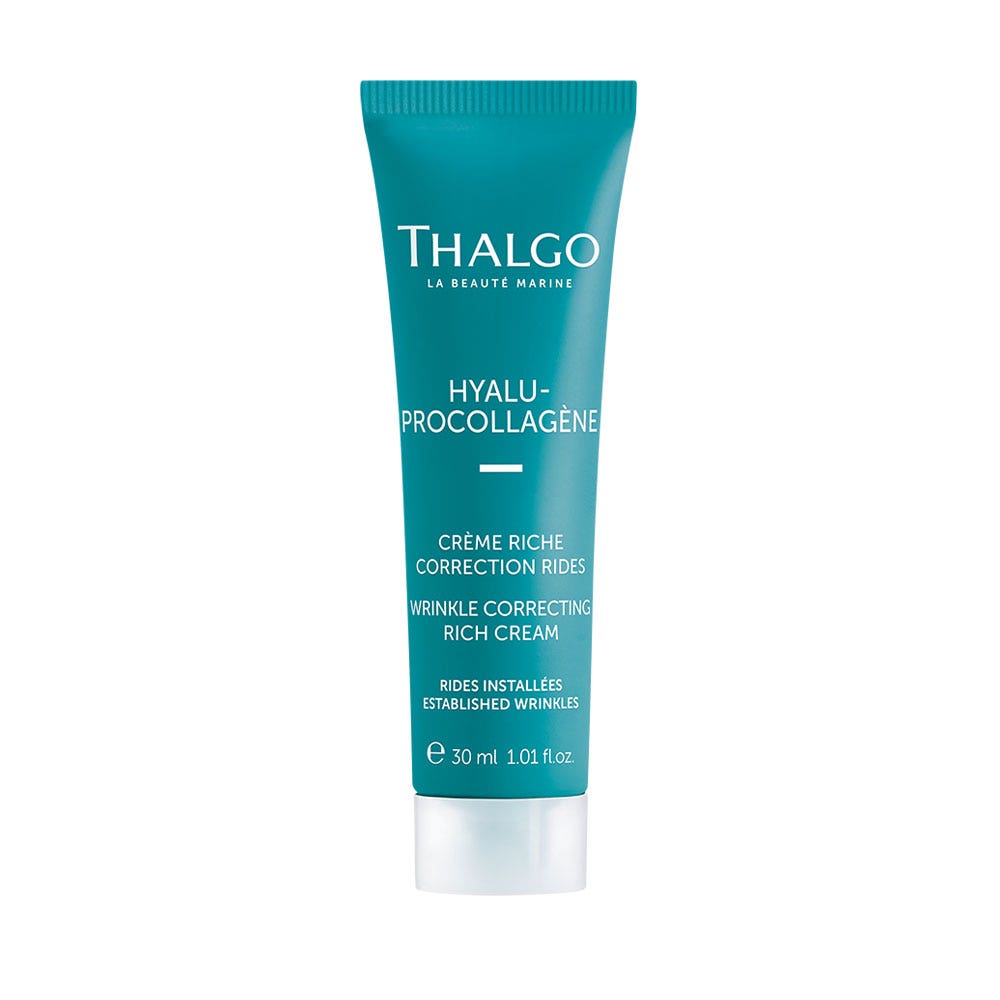THALGO Hyalu-Procollagène Faltencreme – Reichhaltig, 30 Ml, Mit Hyaluron & Maritimem Pro-Collagen