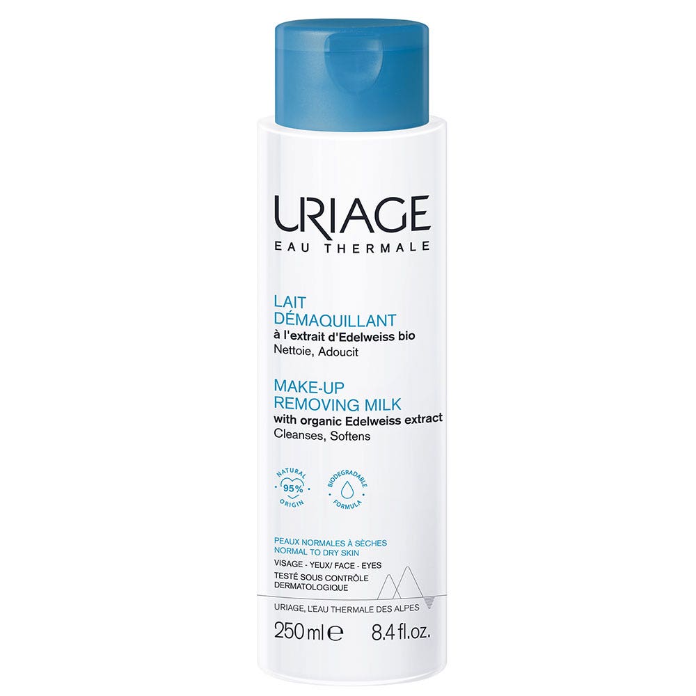 Uriage Facial Hygiene Cleansing Milk Normal To Dry Skins 250ml