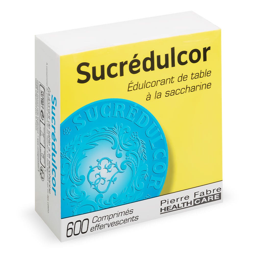 Sucredulcor Saccharin Sweetener 600 Tablets Easypara