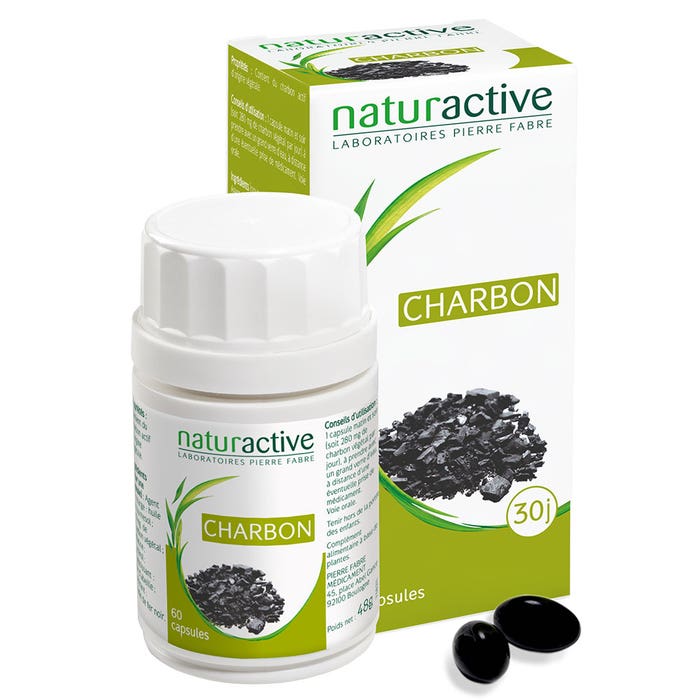 Naturactive Vegetable Coal X 60 Capsules