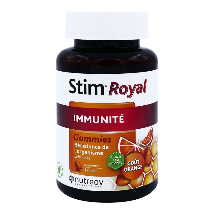 Nutreov Stim Royal Immunity Orange taste 60 gummies