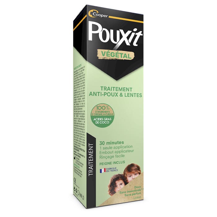 Pouxit Traitement anti-poux & Lentes végétal 200ml