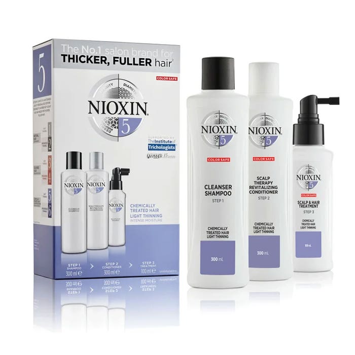 Kit Systeme 5 Soin Densifying Treatment Chemically Treated Hair 350ml Nioxin